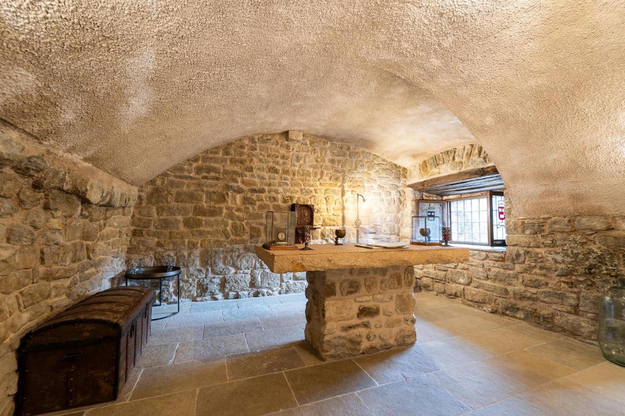 Villa Castell In Girona Sant Miquel de Campmajor Exterior foto