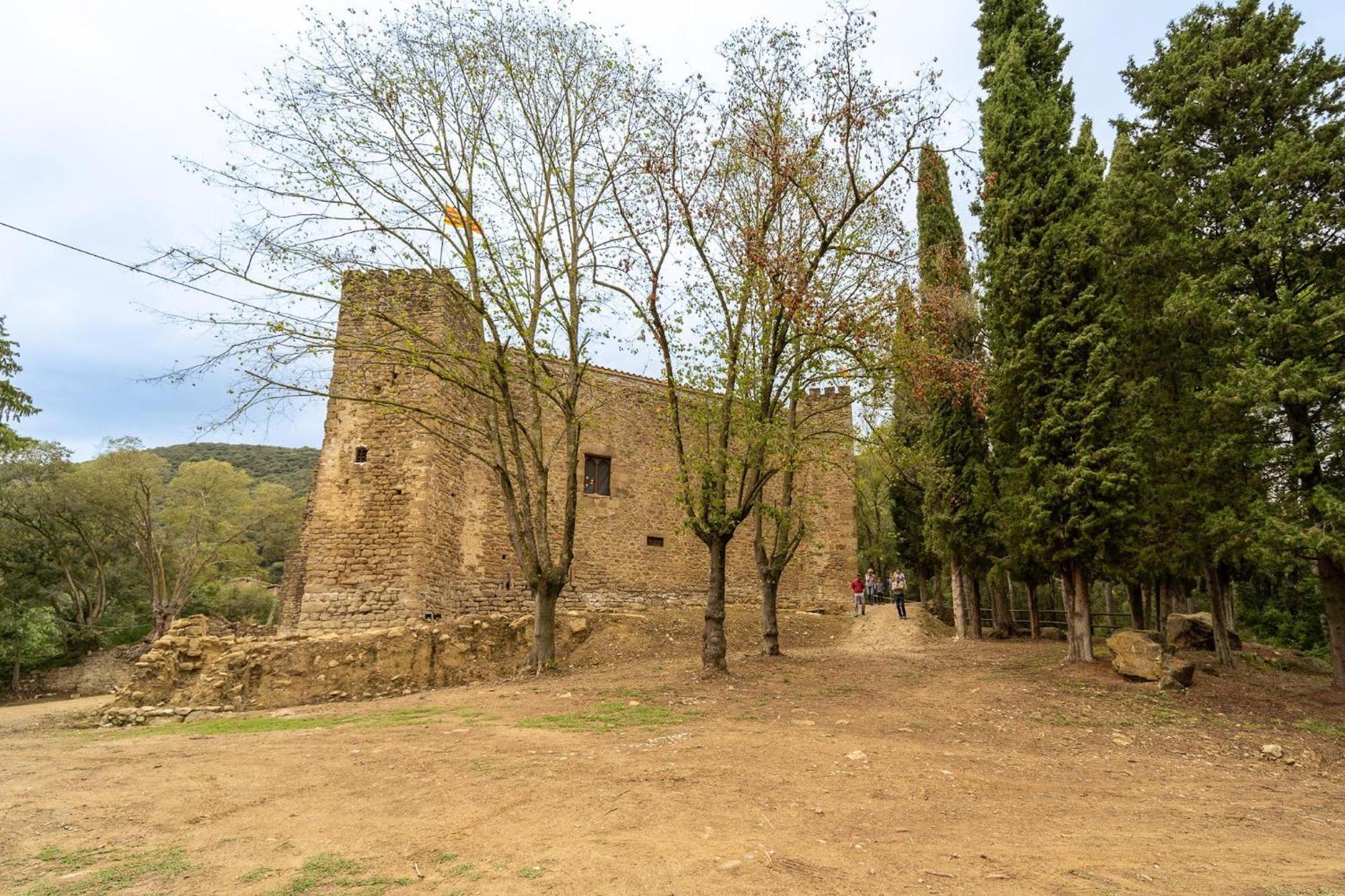 Villa Castell In Girona Sant Miquel de Campmajor Exterior foto
